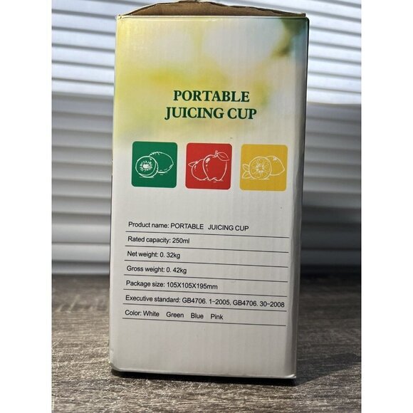 250ml Personal Fruit Portable Blender Mini Juse Maker Mixer Juicer Pink - Picture 4 of 4